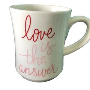 NEW Opalhouse Love Is The Answer Mug